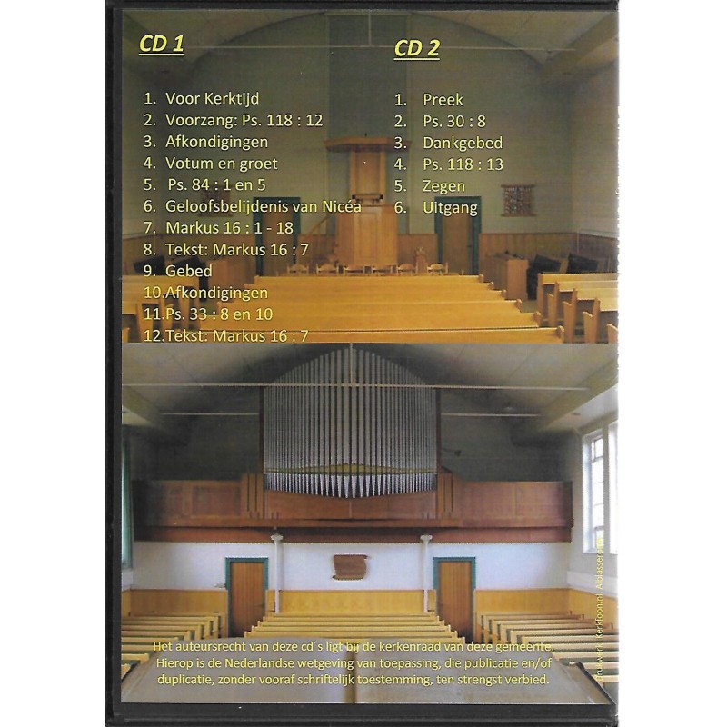 Ds Ij R Bijl Ontheven Bijl, Ds. IJ.R. - Preek 2 CD Markus 16:7 - SEZ Winkel