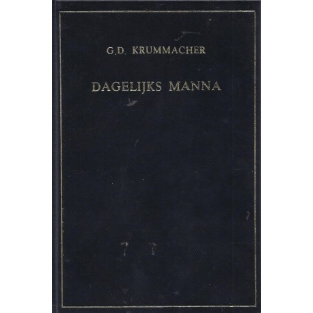 Krummacher, G.D. - Dagelijks manna