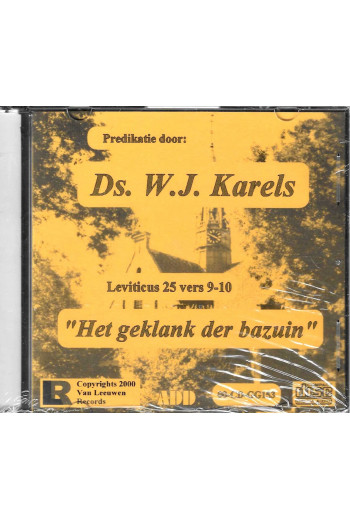 Karels, Ds. W.J. - Preekcd...