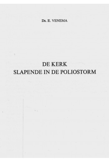 Venema, Ds. E. - De kerk...