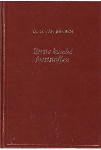 Reenen, Ds. G. van - Eerste...