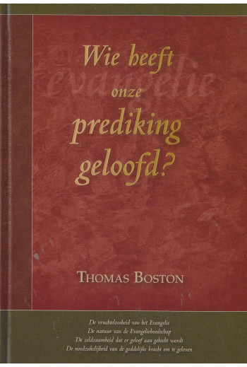 Boston, Thomas - Wie heeft...